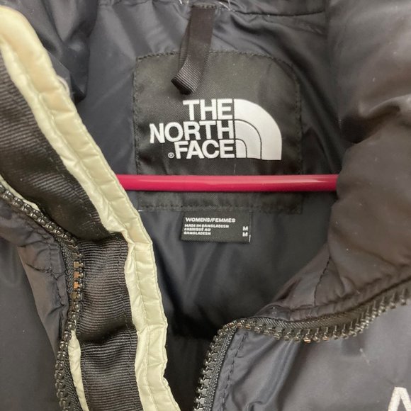 Black and sage color North Face Nuptse - Picture 7 of 9